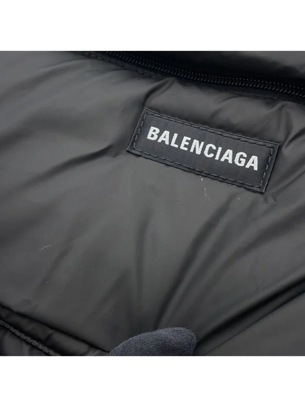 Balenciaga Backpack Logo Nylon Black - Picture 6 of 10